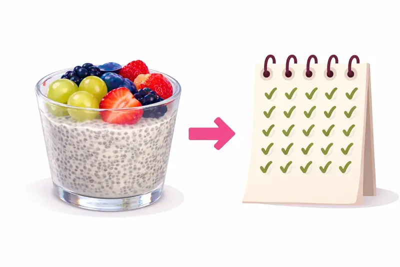 Receta con Chía Instrucciones